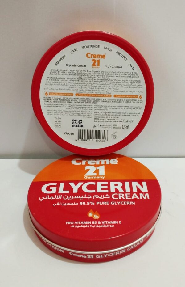 Creme 21 Glycerin Cream – Deep Hydration & Skin Protection