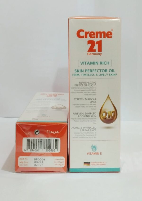 Creme 21 Vitamin Rich Skin Perfector Oil – Firm, Timeless & Lively Skin